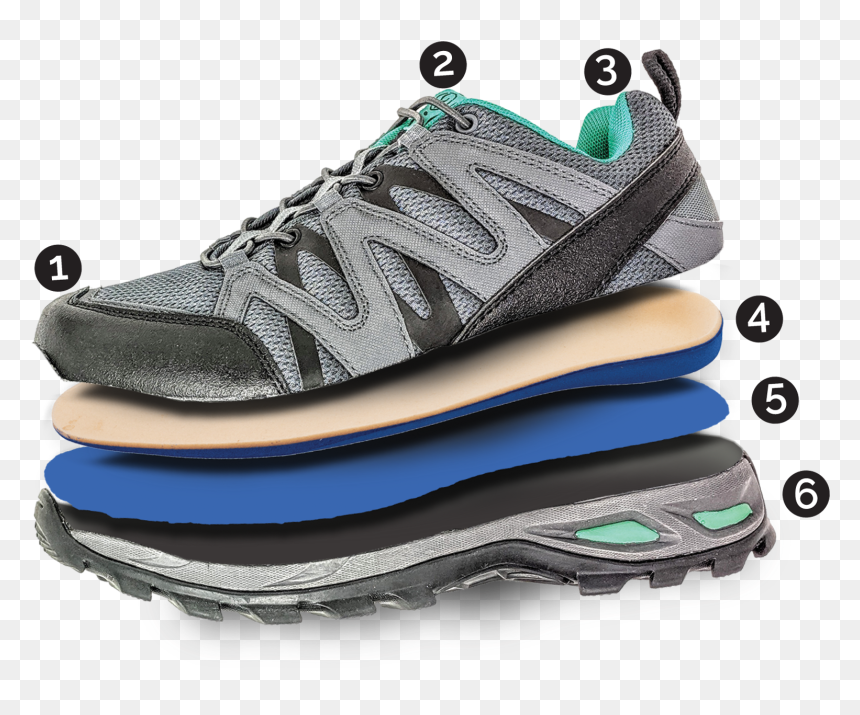Running Shoe, HD Png Download - running shoe png