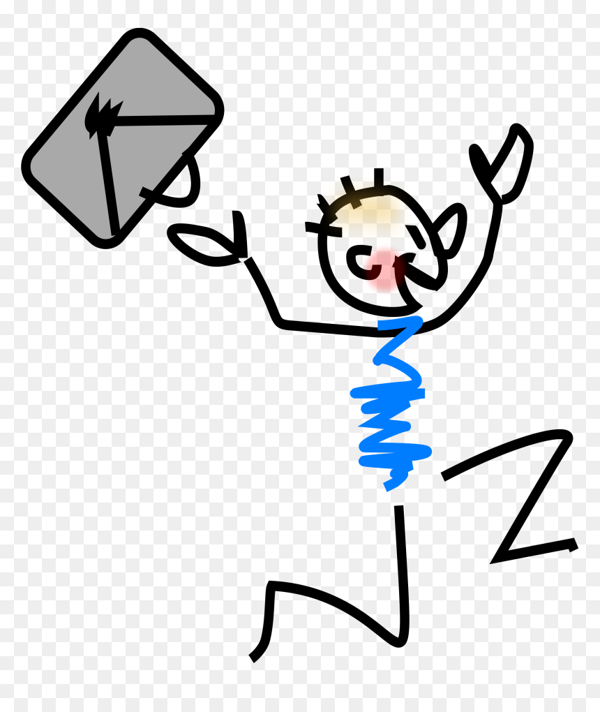 Happy Person Clipart Png, Transparent Png - thinking clipart png