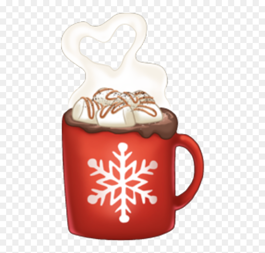 Coffee Cup, HD Png Download - red snowflake png