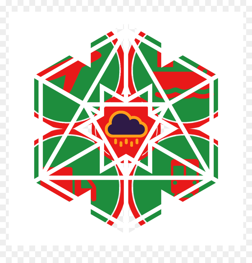 Portable Network Graphics, HD Png Download - red snowflake png