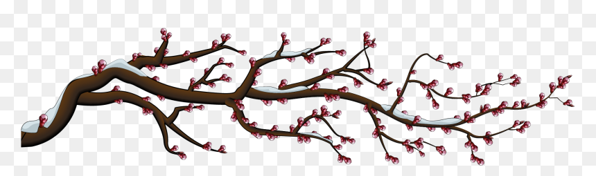 Cherry Blossom, HD Png Download - sakura branch png