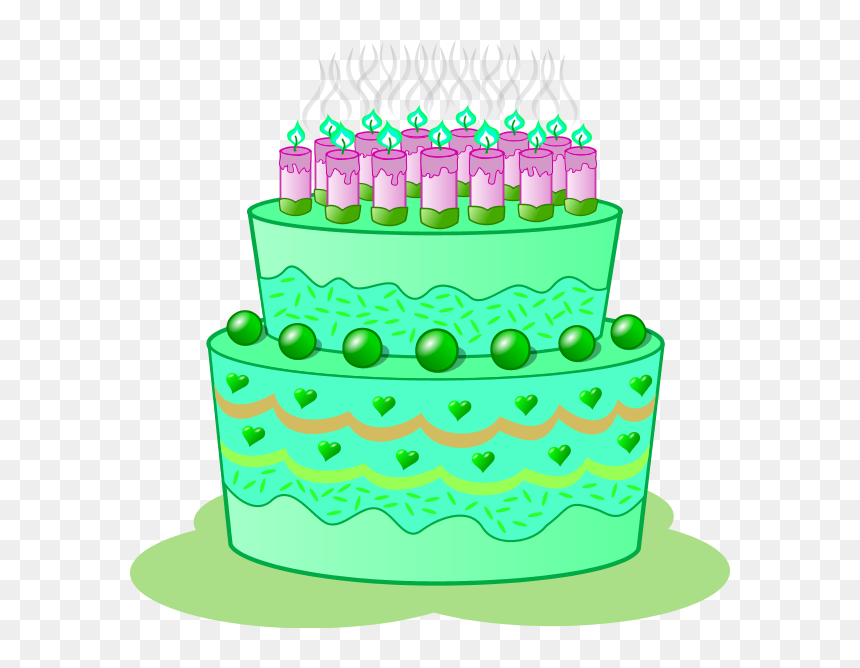 Birthday Cake Clip Art, HD Png Download - birthday cake clip art png