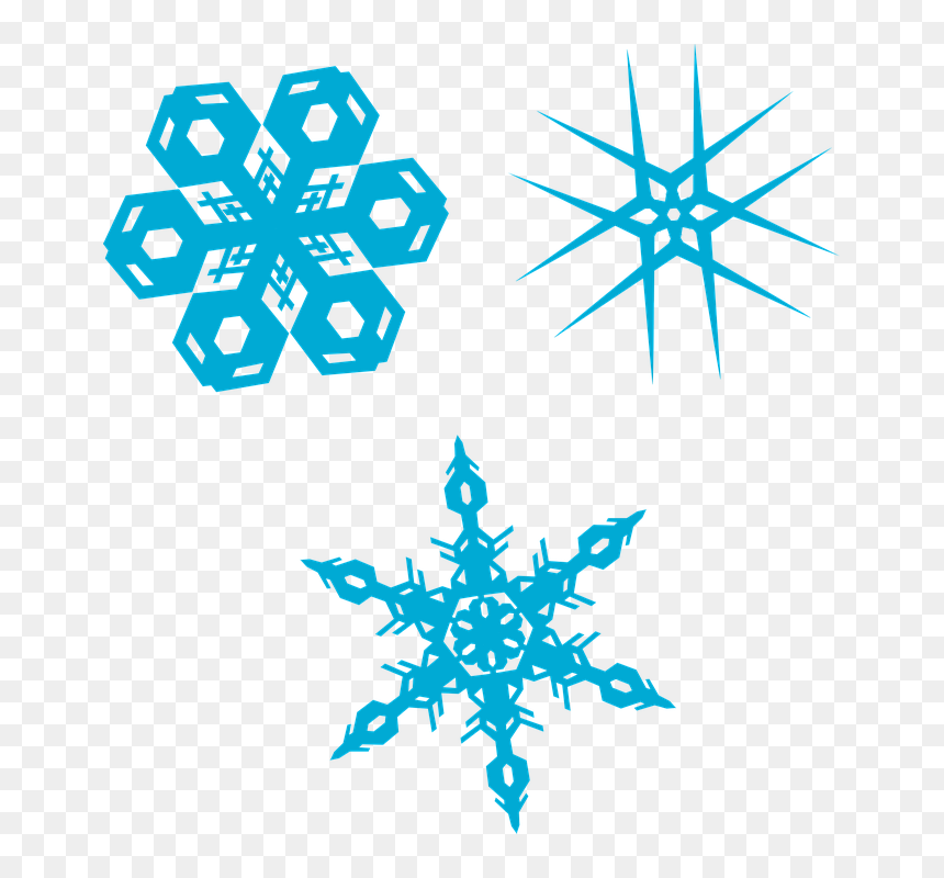 Cristales De Nieve Png, Transparent Png - red snowflake png