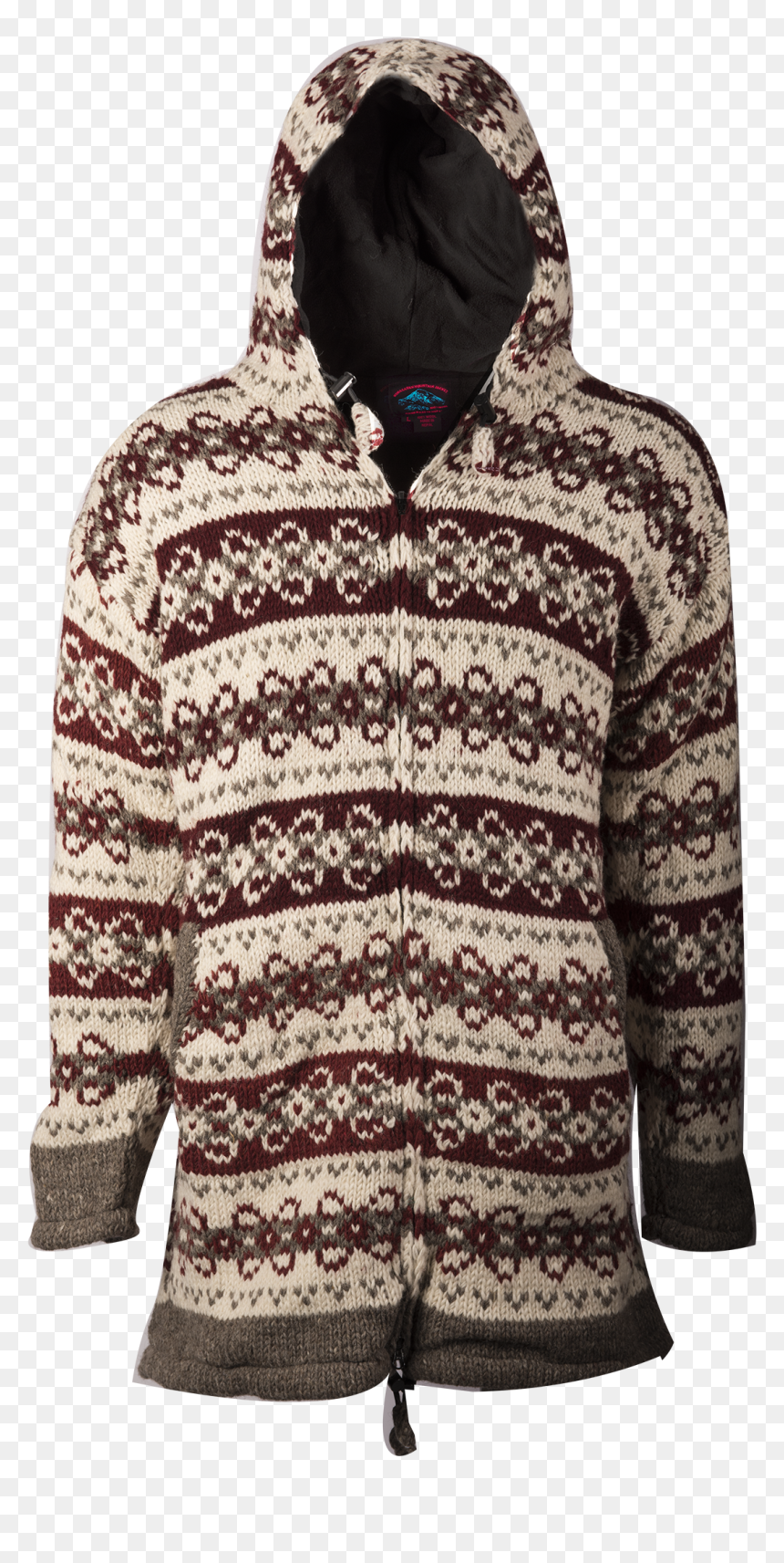 Hoodie, HD Png Download - red snowflake png