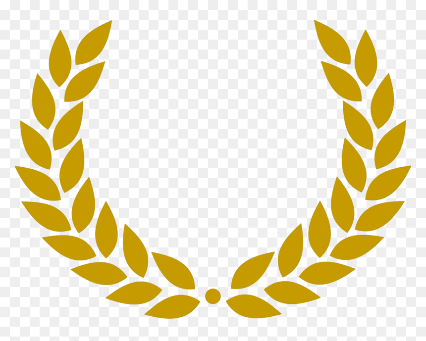 Laurel Wreath, HD Png Download - gold garland png
