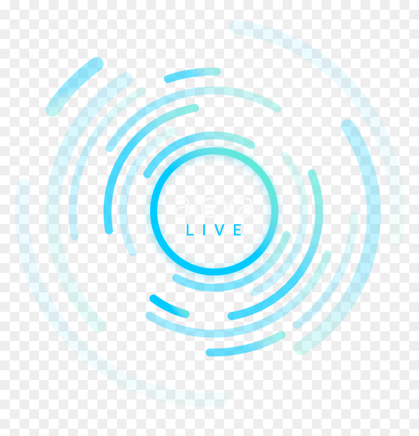 Circle, HD Png Download - amazon echo logo png