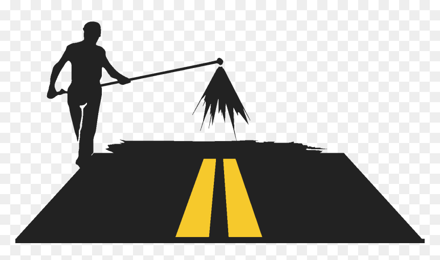 Asphalt Sealing Clipart, HD Png Download - wv png