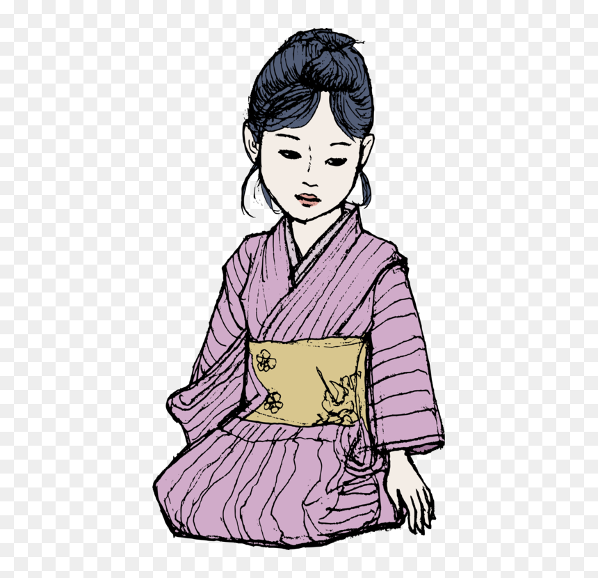 Clipart Kimono, HD Png Download - kimono png