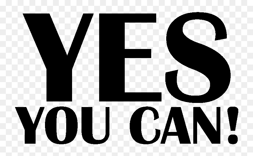 Yes You Can, HD Png Download - yes.png