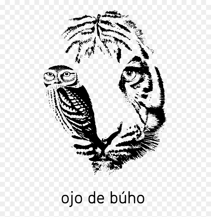 White Tiger Eyes, HD Png Download - ojo png