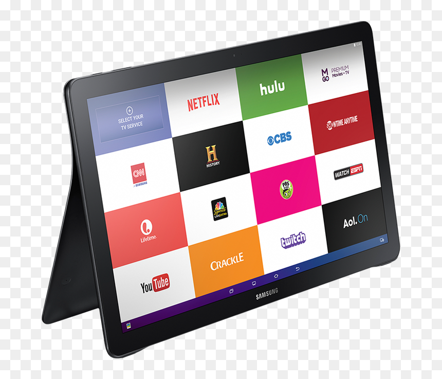 Samsung Galaxy View Png, Transparent Png - samsung tablet png