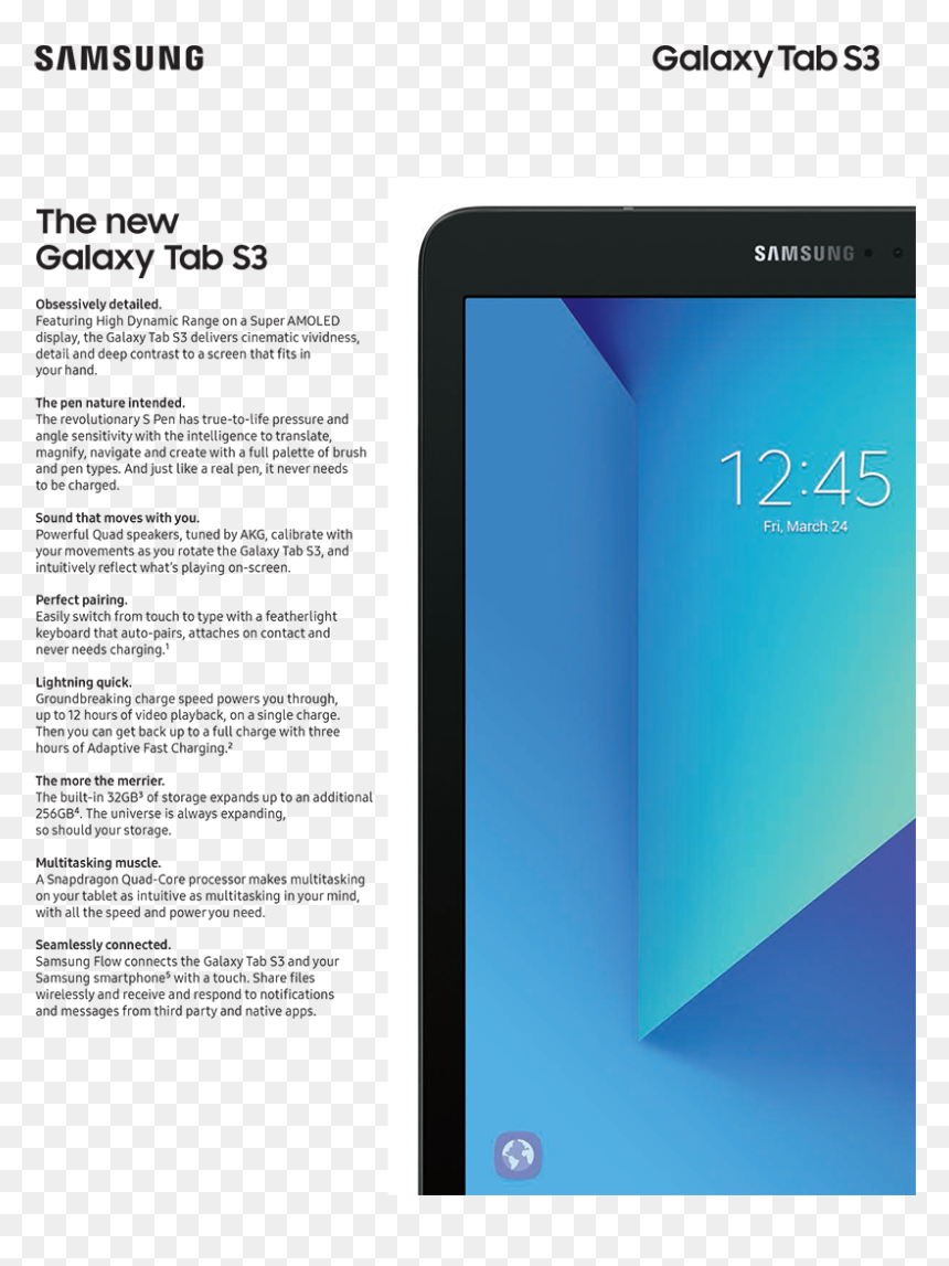 Gadget, HD Png Download - samsung tablet png