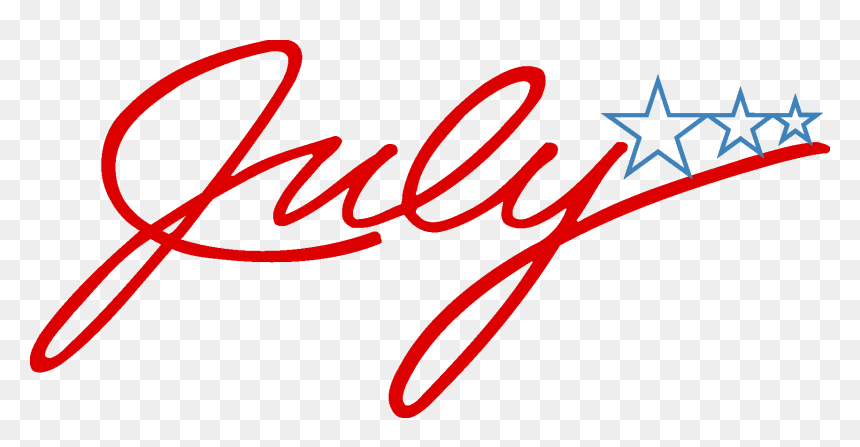 July Clip Art, HD Png Download - 4th of july clipart png