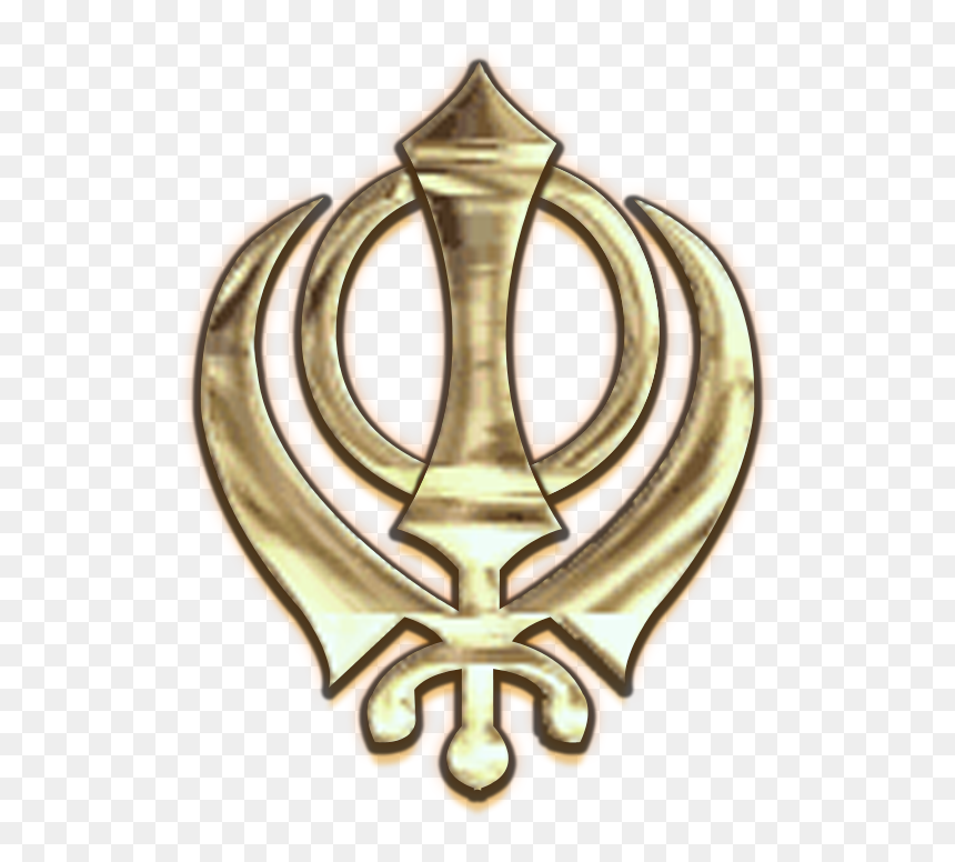 Double Edged Sword Symbol, HD Png Download - khanda png