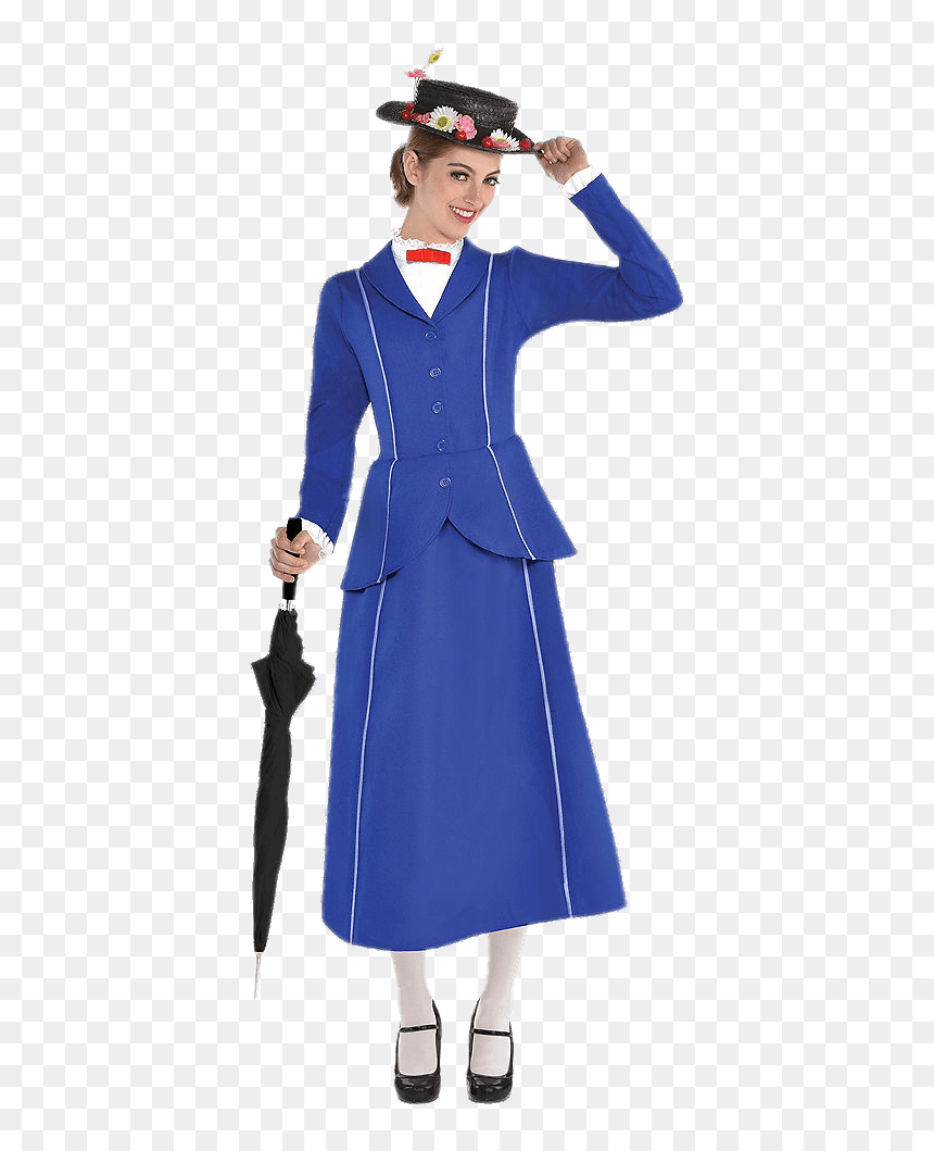 Mary Poppins Costume, HD Png Download - mary png