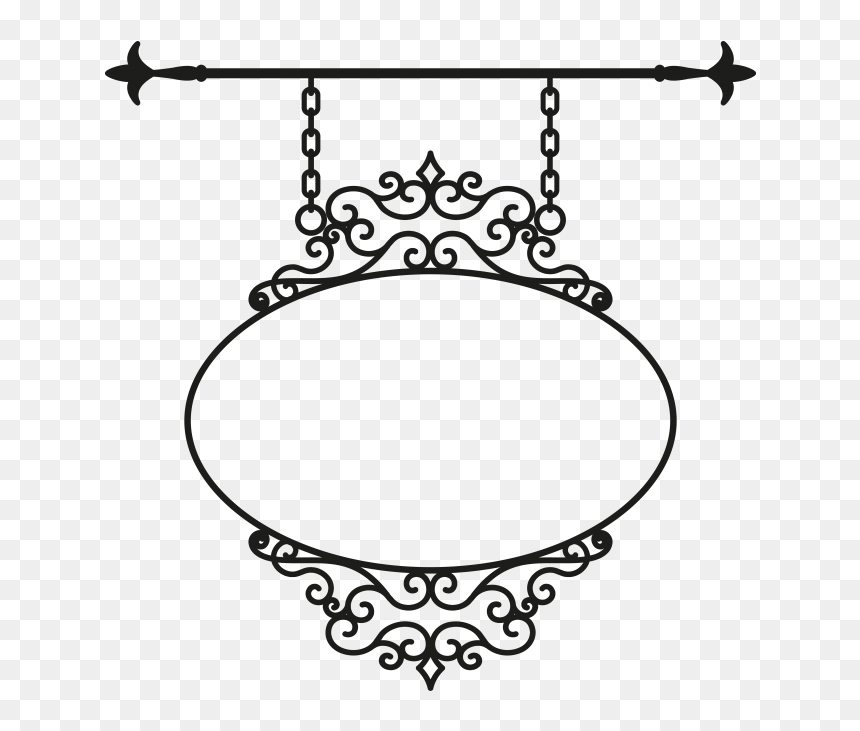Illustration, HD Png Download - oval picture frame png