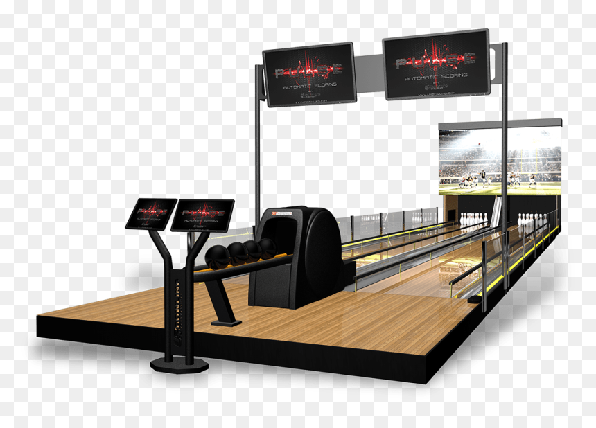 Ten-pin Bowling, HD Png Download - bowling lane png