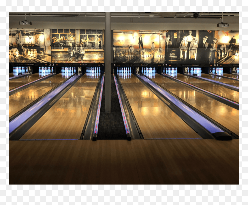 Ten-pin Bowling, HD Png Download - bowling lane png