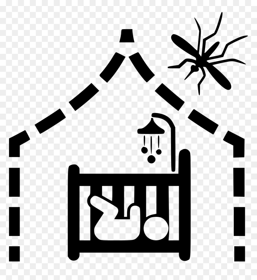 Mosquito Net Icon Png, Transparent Png - baby crib png