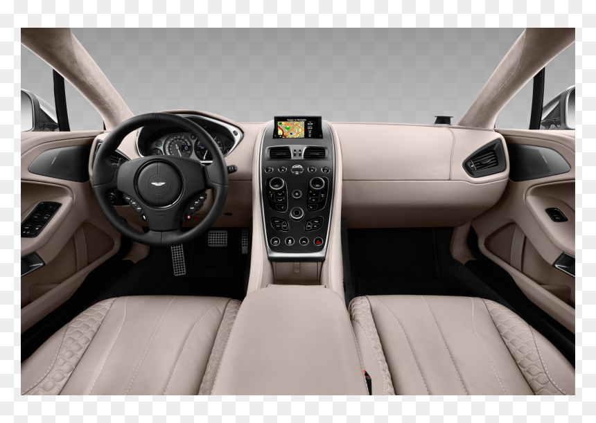 Aston Martin Vanquish 2016 Interior, HD Png Download - aston martin png