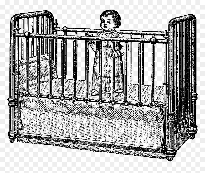 Cradle, HD Png Download - baby crib png