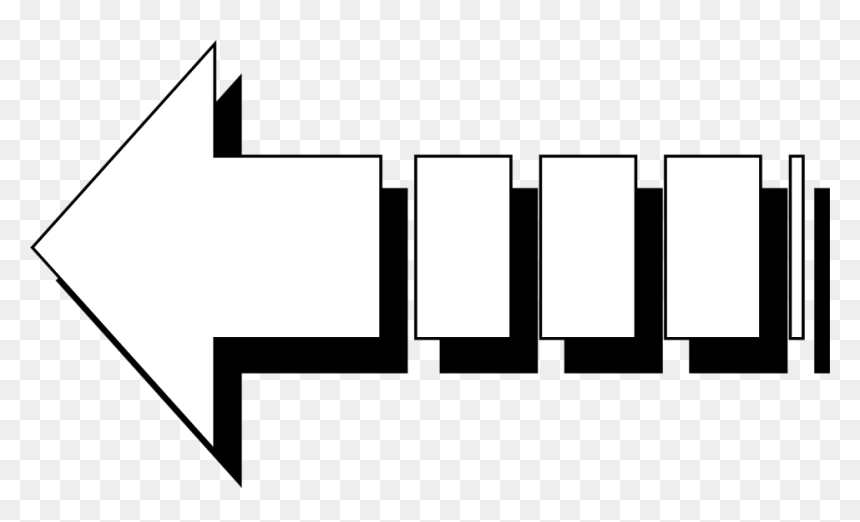 Black And White Arrow Png, Transparent Png - arrow pngs