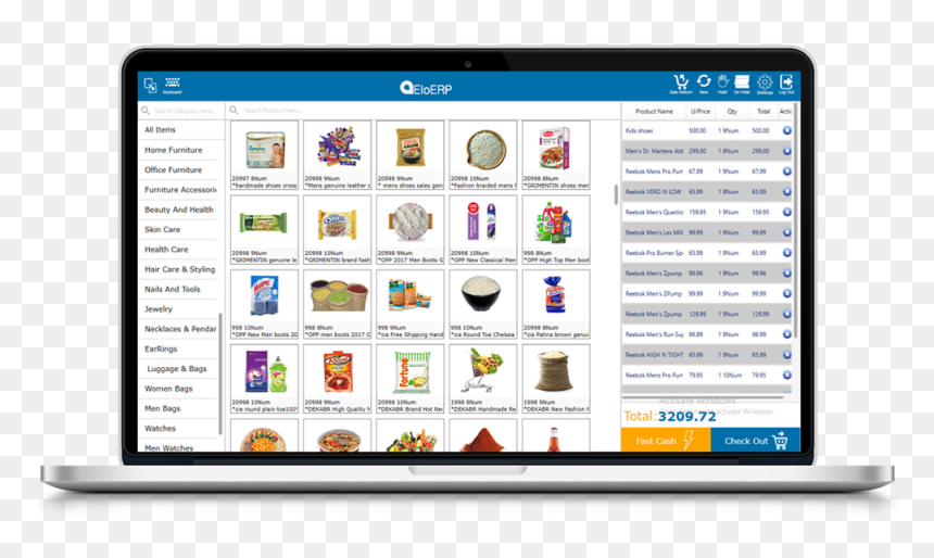 Hardware Shop Pos Software, HD Png Download - grocery store png