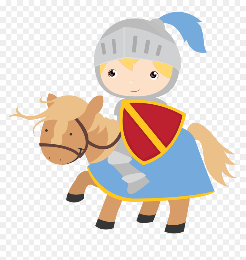 Cute Knight Clipart, HD Png Download - cartoon kids png