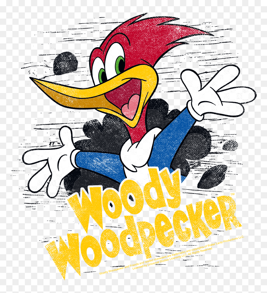 Woody The Woodpecker, HD Png Download - woodpecker png