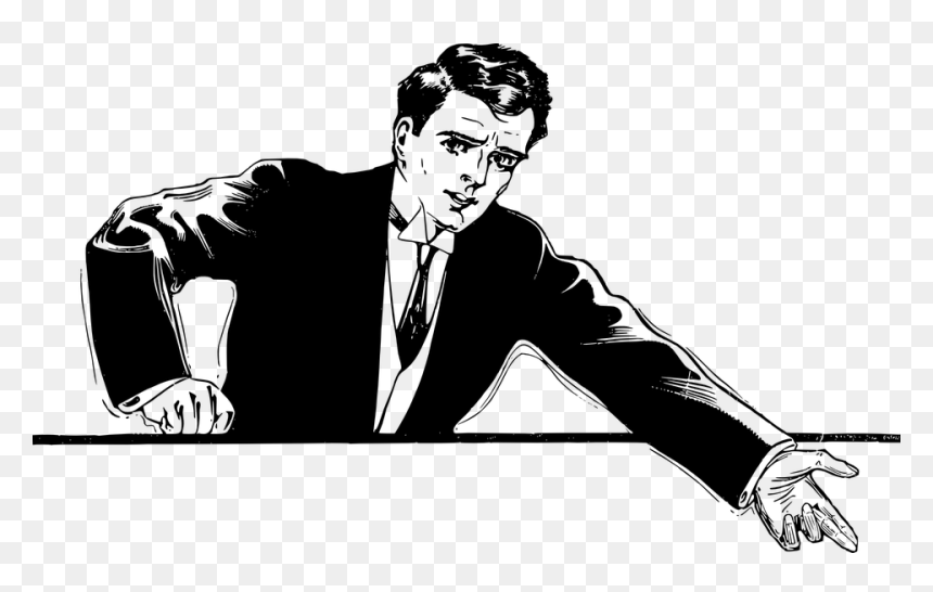 Salesman Clipart, HD Png Download - blunt transparent png