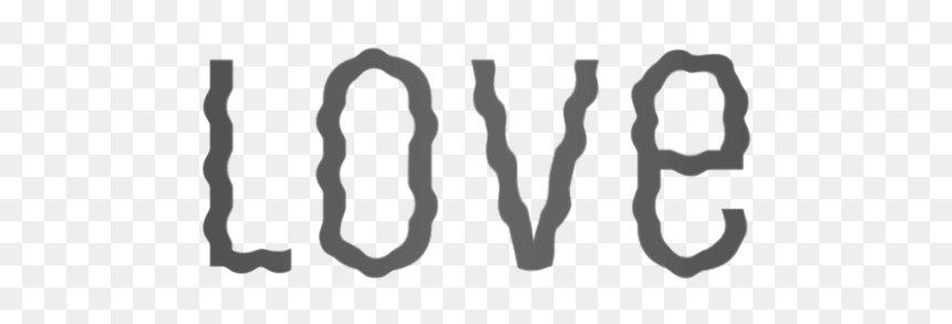 Calligraphy, HD Png Download - love word png