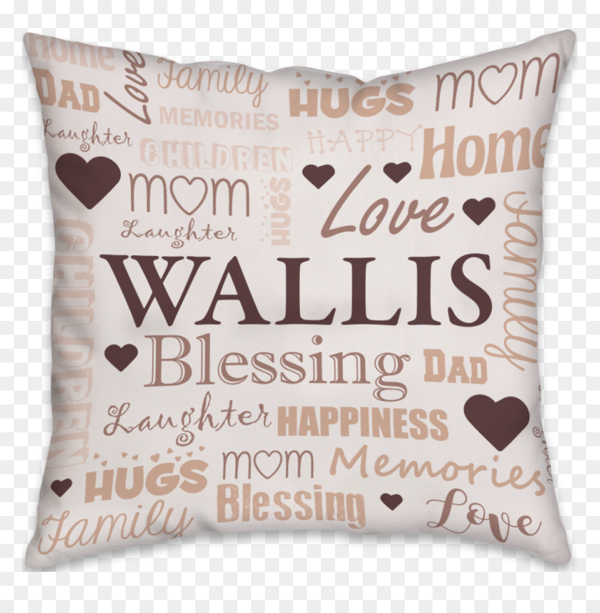 Cushion, HD Png Download - love word png
