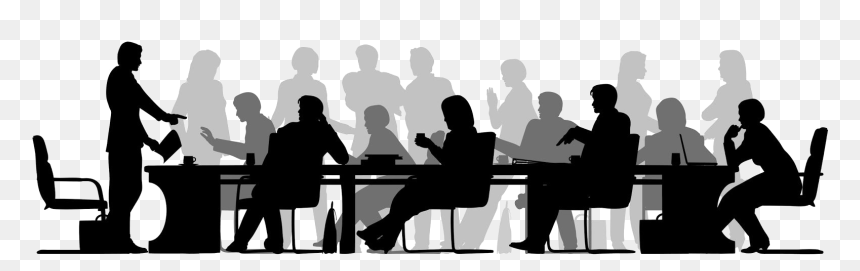 Meeting Png, Transparent Png - person sitting back view png