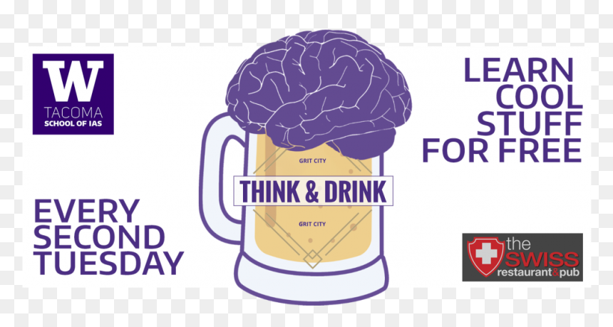 Drink And Think, HD Png Download - cool banner png