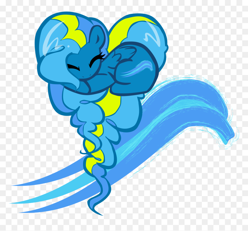 My Little Pony Rarity Heart, HD Png Download - cartoon waves png