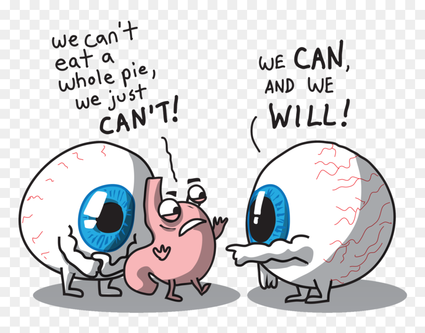 Yeti In My Spaghetti Meme, HD Png Download - derp eyes png
