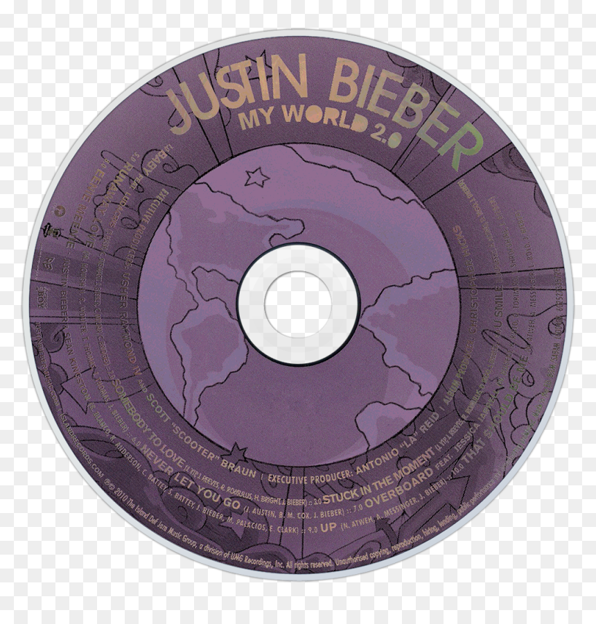 My World 2.0 Cd, HD Png Download - justin bieber face png