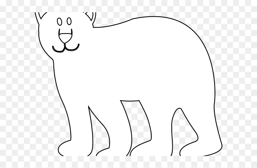 Clip Art, HD Png Download - bear outline png