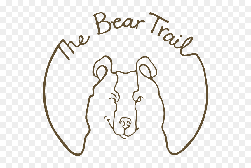 Bear Trail, HD Png Download - bear outline png