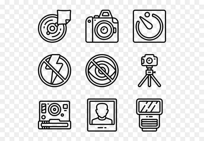 Car Spare Parts Icon, HD Png Download - polaroid outline png