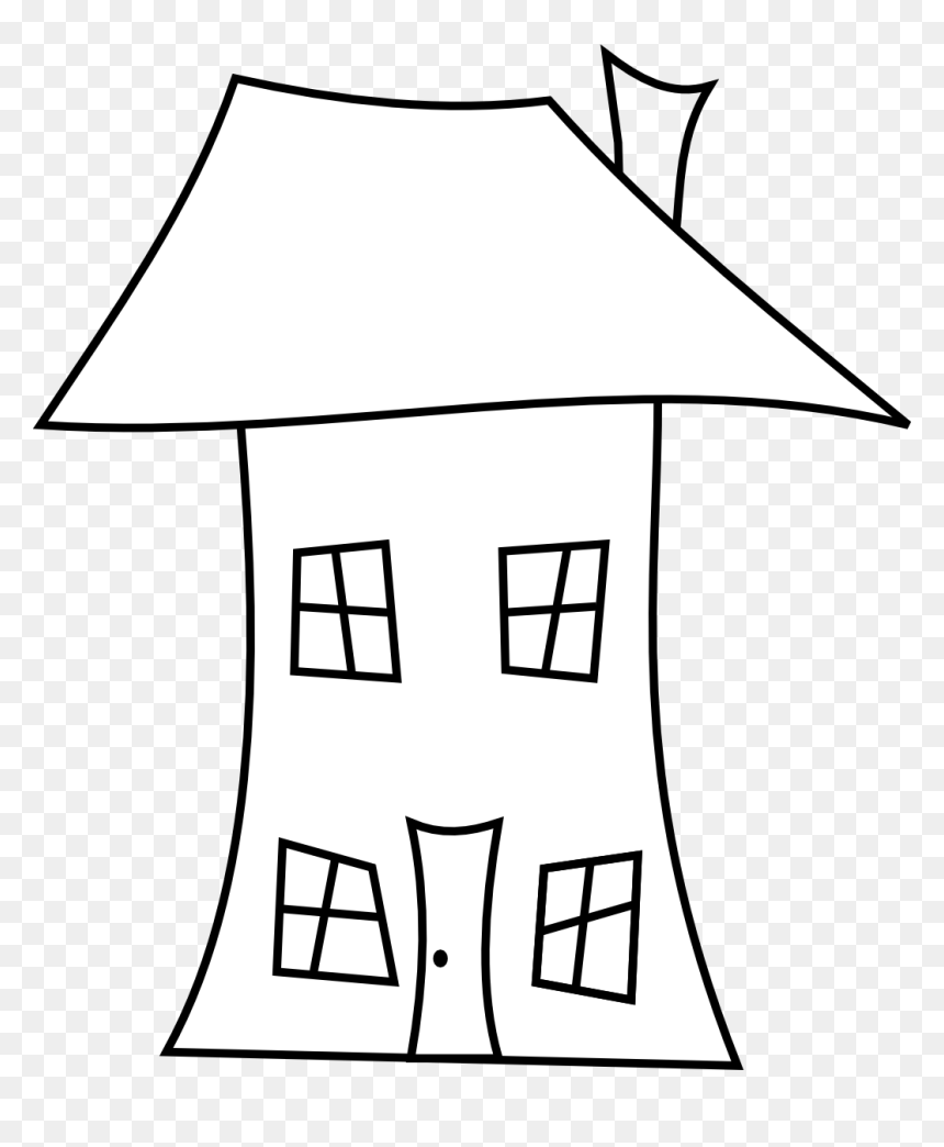House Drawing Clip Art, HD Png Download - house drawing png