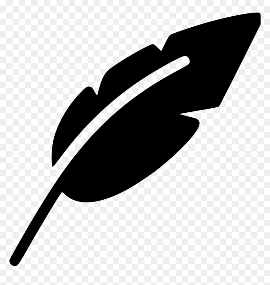 Clip Art, HD Png Download - feather outline png