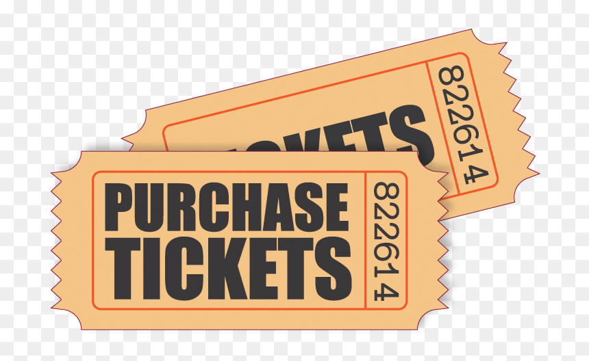 Theatre Ticket Png, Transparent Png - ticket clipart png