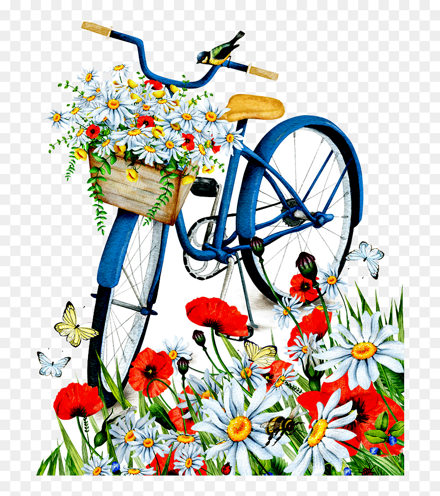 Happy Mothers Day Sister Christian, HD Png Download - bicycle clipart png