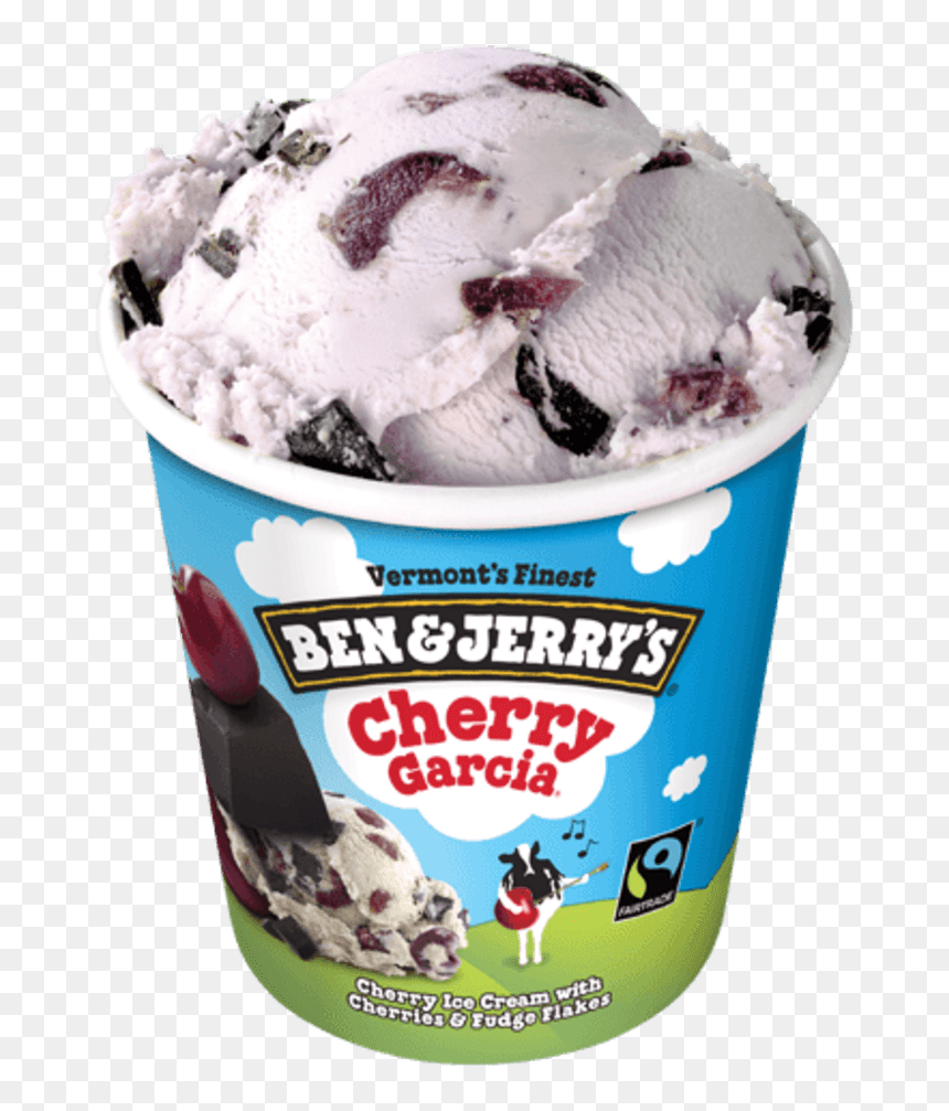 Ben And Jerry's Non Dairy Cherry Garcia, HD Png Download - ben and jerry's logo png
