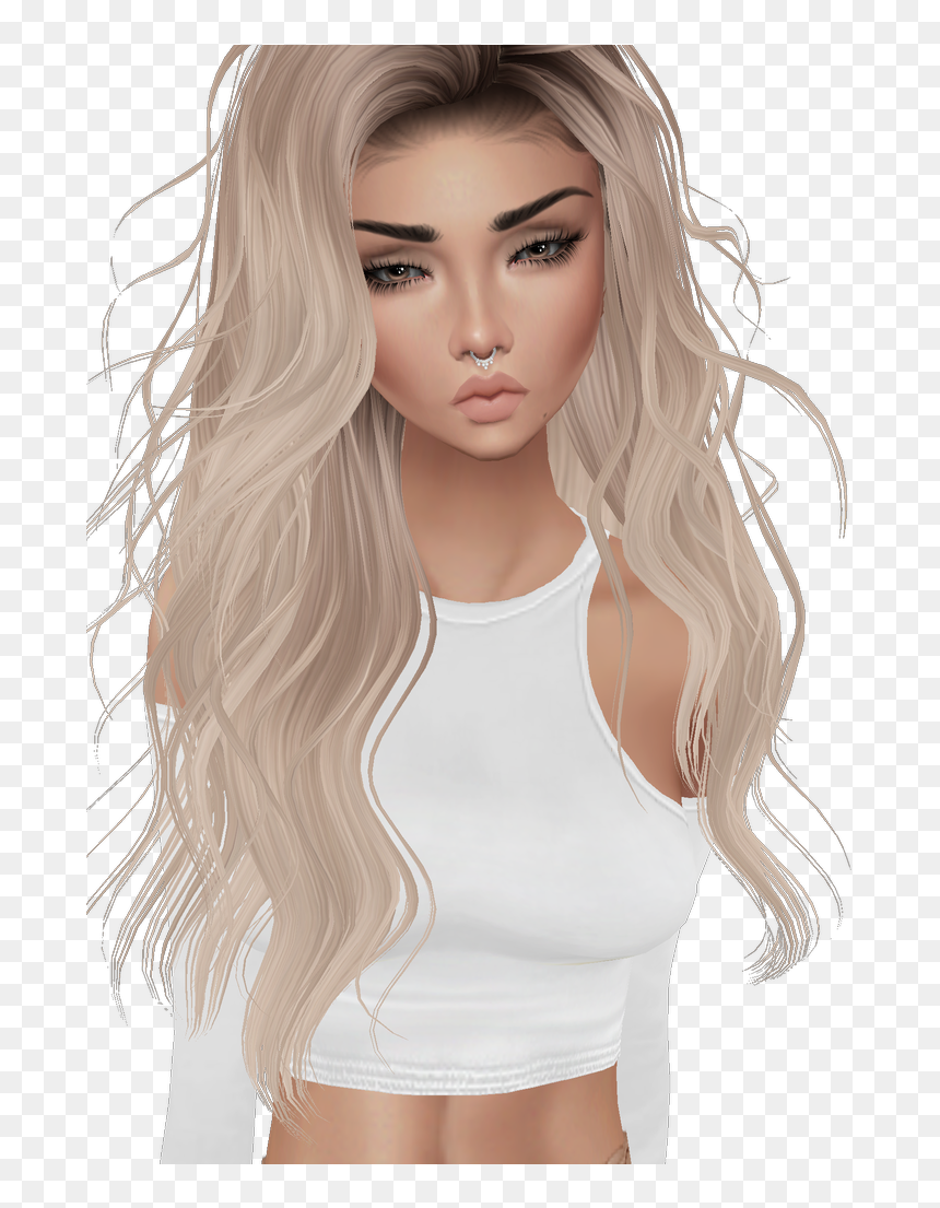 Girl, HD Png Download - imvu logo png