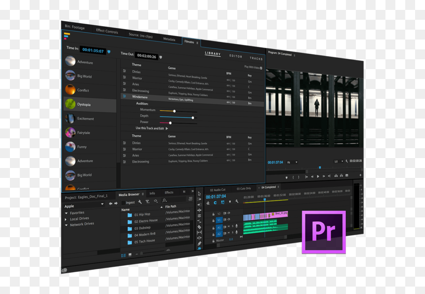 Screenshot, HD Png Download - premiere pro logo png