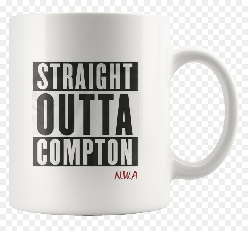 Coffee Cup, HD Png Download - straight outta compton logo png