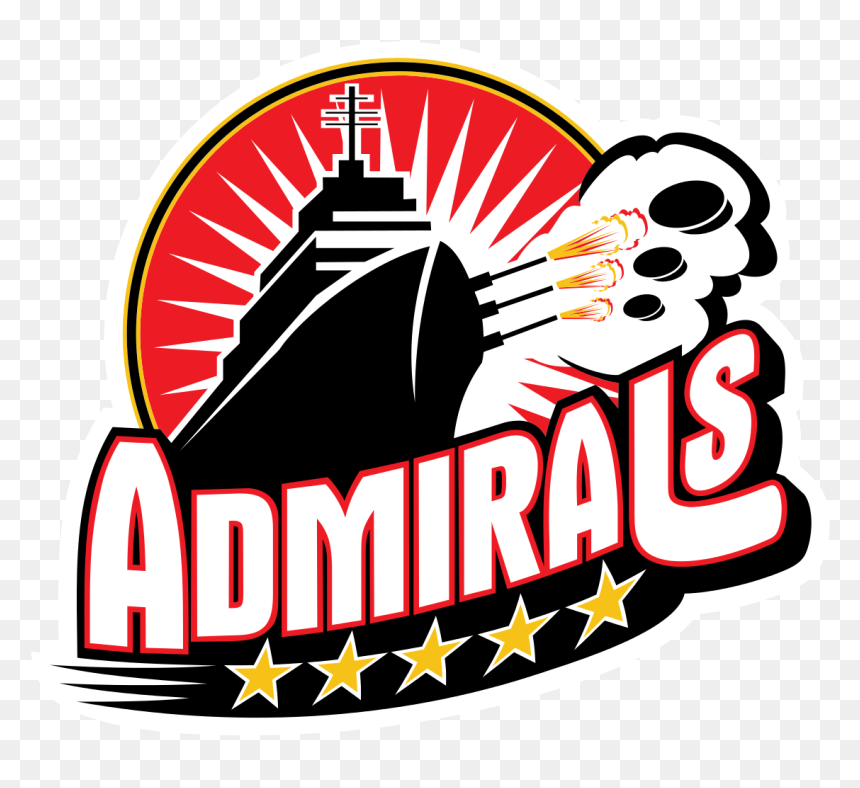 Norfolk Admirals Logo, HD Png Download - echl logo png