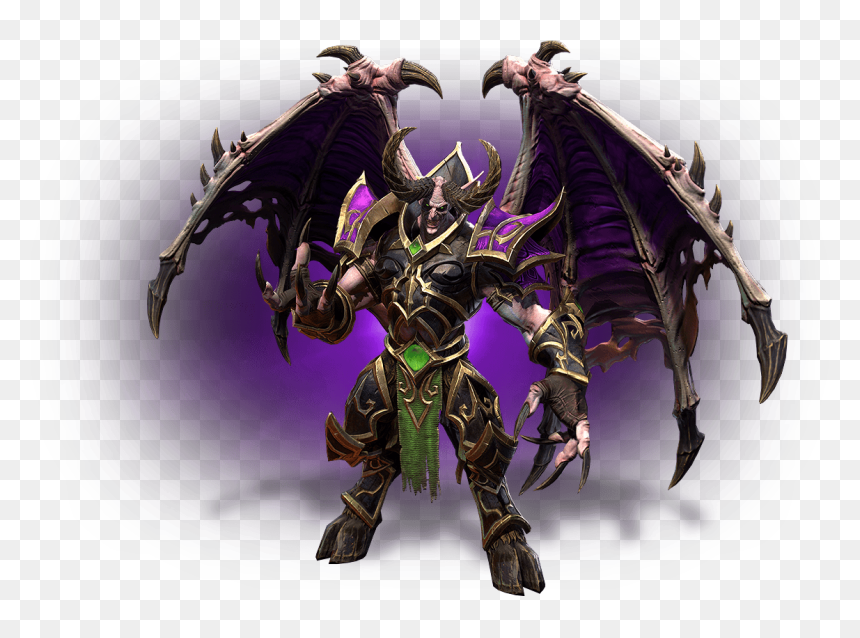 Warcraft 3 Dreadlord Png, Transparent Png - world of warcraft legion logo png
